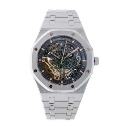 AP Royal Oak “Skeleton” Openworked 15407ST.OO.1220ST.01 Perfect Duplicate Edition