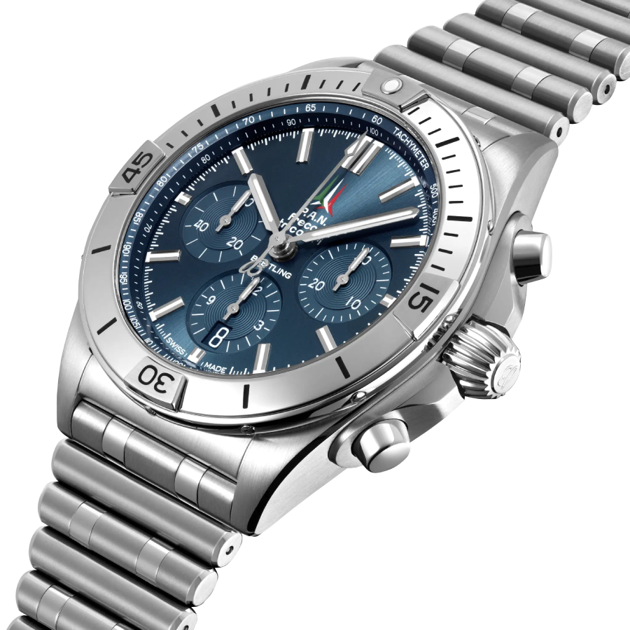 Breitling Chronomat "Frecce Tricolori" A13050 Top Grade Replica Breitling Frecce Tricolori Replica2 Breitling Frecce Tricolori Replica Stainless Steel Bracelet