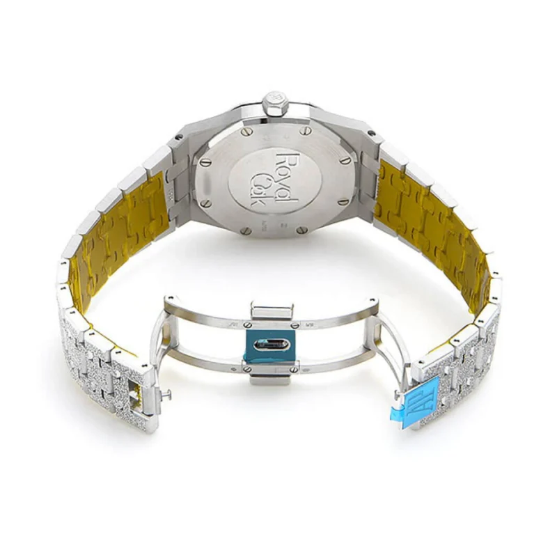 Audemars Piguet Royal Oak 67653BC.GG.1263BC.02 “Frosted” Blue Dial Collector’s Clone 1:1