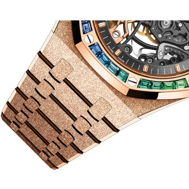 Audemars Piguet Royal Oak 15412OR.YG.1224OR.01-B “Rainbow” Master Replica 1:1