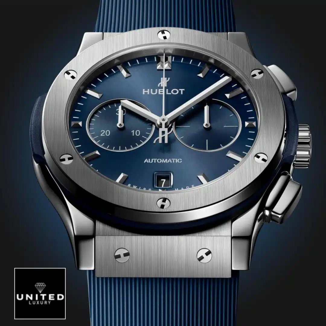 Hublot Classic Fusion 565.NX.7170.LR "Titanium" Exact Replica 1:1 Yeni Proje 37 Hublot Classic Fusion Automatic Blue Sunray Dial Titanium Case 565.NX.7170.LR Replica
