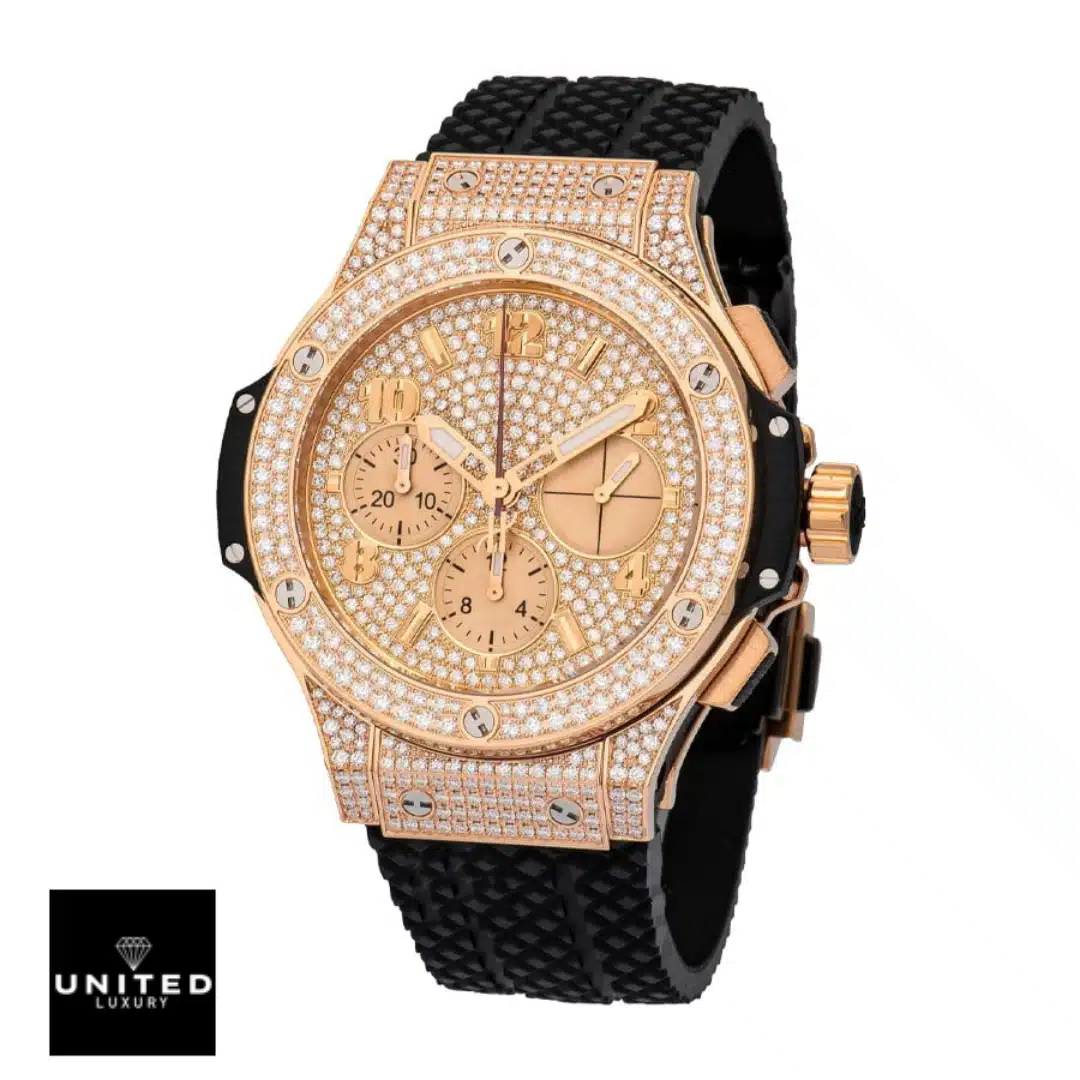 Hublot Big Bang Unico 342.SB.131.RX "Diamond Bezel" Masterpiece Replica Yeni Proje 4 10 Hublot Big bang diamond replica with white background