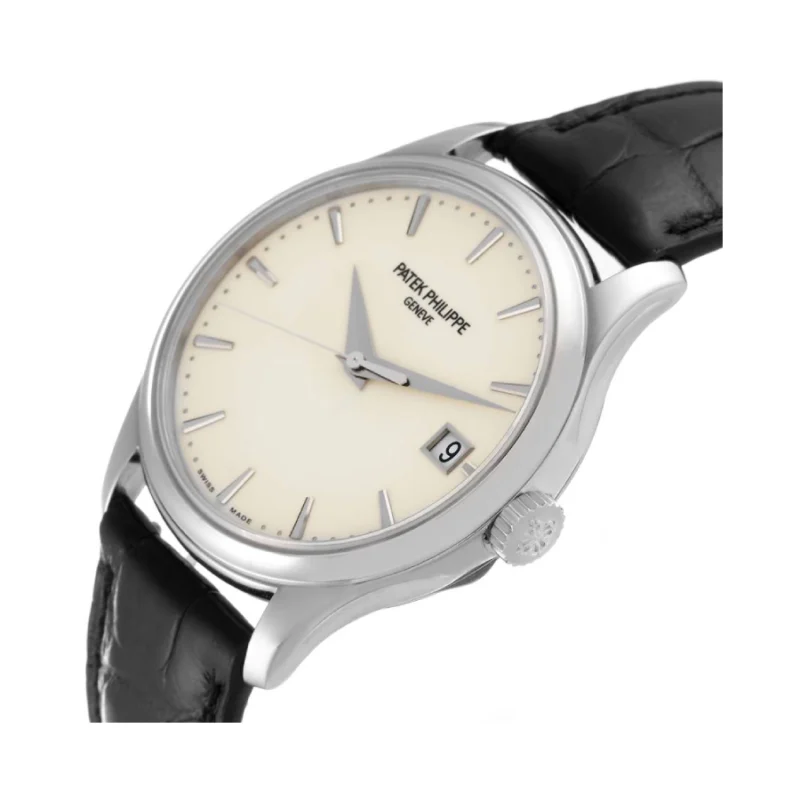 Patek Philippe Calatrava 5227G-010 “White Gold Officer’s Case” Top Replica 1:1
