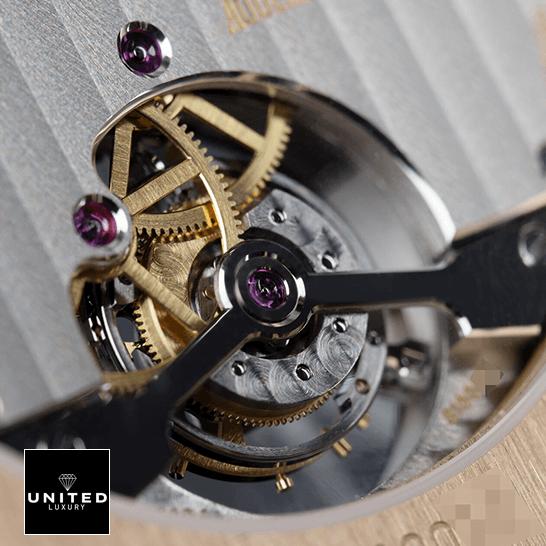 Audemars Piguet Royal Oak Tourbillon 26522OR "Rose Gold" Ultra Realistic Replica audemars piguet royal oak 26522OR.OO .1220OR.01 replica tourbillion Audemars Piguet 26522OR.OO_.1220OR.01 Royal Oak Tourbillion Replica close view