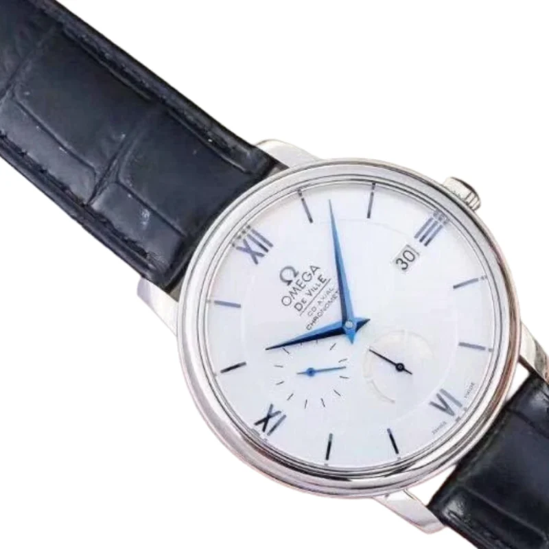 Omega De Ville White Dial 424.53.40.21.04.001 Mirror Clone Quality