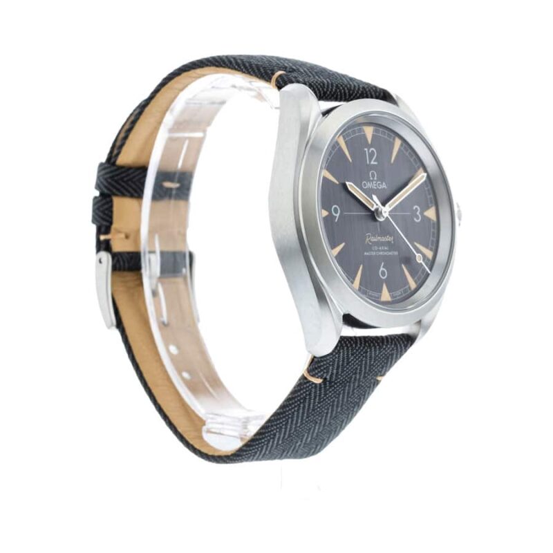 Omega Railmaster Co-Axial Master Chronometer Black Dial 220.12.40.20.01.001 Detailed Replica