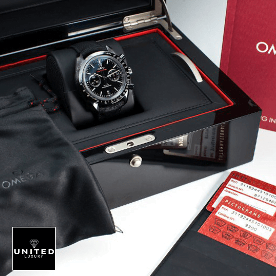 Omega Speedmaster Dark Side of the Moon Apollo 8 304.32.44.52.01.001 Mirror Clone 1:1 omega speedmaster dark side of the moon 311.92.44.51.01.003 Omega Speedmaster 311.92.44.51.01.003 Dark Side Of The Moon Replica in the box