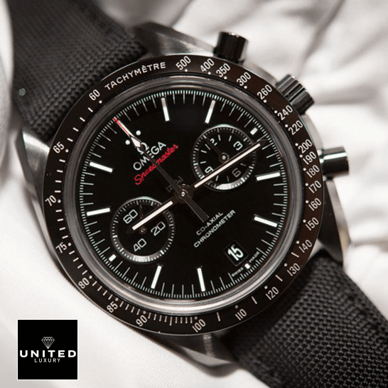 Omega Speedmaster Dark Side of the Moon Apollo 8 304.32.44.52.01.001 Mirror Clone 1:1 Omega Speedmaster Black Dial Dark Side Of The Moon 311.92.44.51.01.003 Replica