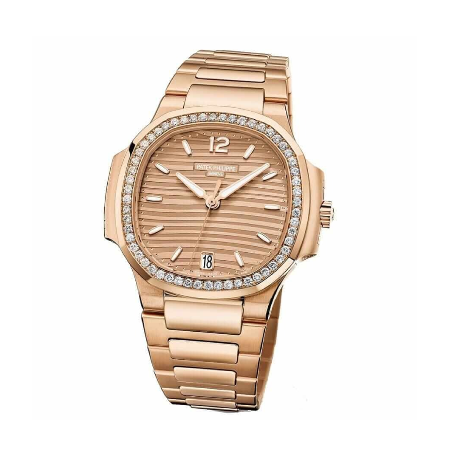 Patek Philippe 7118-1200r-010 Gold Bracelet Replica upside view