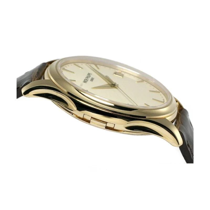 Patek Philippe Calatrava 5227J-001 “Yellow Gold Ivory Dial” Ultra Realistic Replica