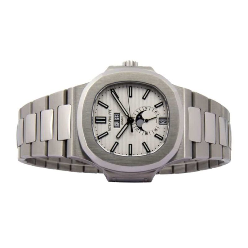 Patek Philippe Nautilus Annual Calendar 5726 “White Dial” Super Accurate Clone