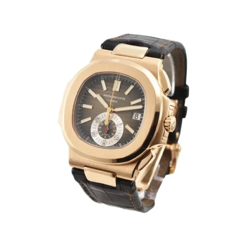 Patek Philippe Nautilus Chronograph 5980R “Rose Gold” Supreme Copy 1:1