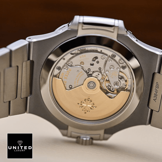 Audemars Piguet Royal Oak 14802ST "Jubilee" Near Original Replica patekphilippe nautilus5726 1A 014 replica back Patek Philippe Nautilus 5726-1A-014 Steel Case Replica back view