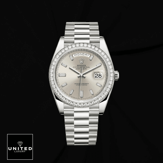 Rolex Day-Date 228349RBR "Sundust Dial" True Replica 1:1 Rolex Diamonds 228349RBR Replica
