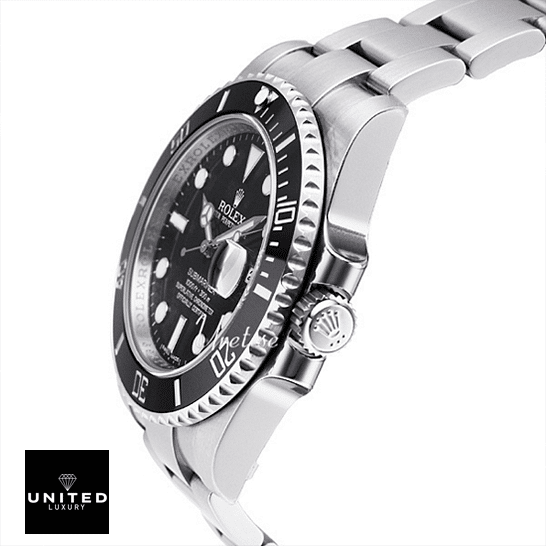 Rolex Submariner Date 116610LN "Black Ceramic" Collector’s Clone 1:1 Rolex Submariner Ceramic 116610ln-0001 Crown Pusher Replica