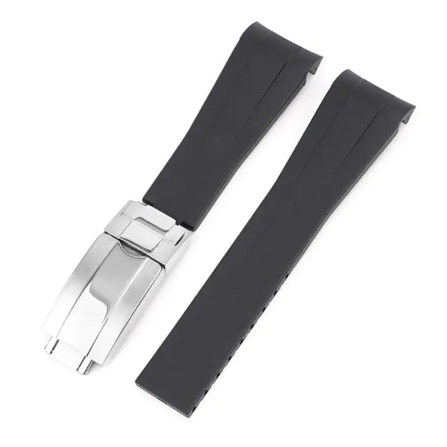 Rolex – Explorer I – Rubber Strap – Black