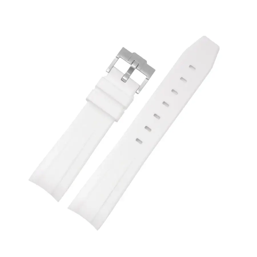Omega – Speedmaster – Rubber Strap – White